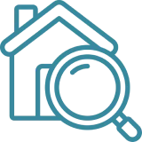 Real estate search symbol